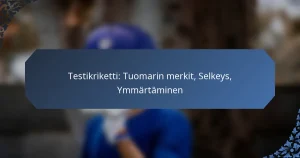 Testikriketti: Tuomarin merkit, Selkeys, Ymmärtäminen